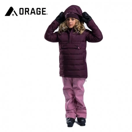 Anorak De Ski ORAGE Nootka Canneberge Junior 3 Anorak De Ski ORAGE Nootka Canneberge Junior