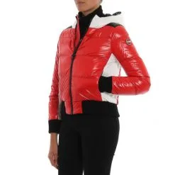 Blouson COLMAR Origin Rouge / Blanc Femme -Burton Soldes blouson colmar origin rouge blanc femme 2
