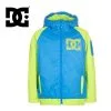 Blouson DC Shoes Troop Bleu Pour Adolescent -Burton Soldes blouson de ski dc shoes troop bleu electrique et vert anis pour garcon