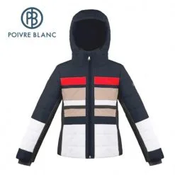 Blouson De Ski Poivre Blanc Chic Et Coloré Pas Cher
