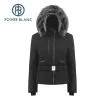 Blouson De Ski POIVRE BLANC W19-0806 WO/A Noir Femme -Burton Soldes blouson de ski poivre blanc w19 0806 woa noir femme
