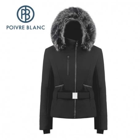 Blouson De Ski POIVRE BLANC W19-0806 WO/A Noir Femme 3 Blouson De Ski POIVRE BLANC W19-0806 WO/A Noir Femme
