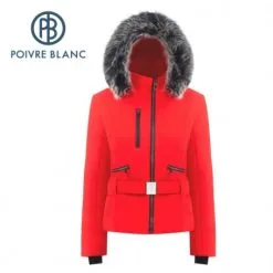 Blouson De Ski Au Style Perfecto Selon Poivre Blanc