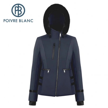Blouson De Ski POIVRE BLANC W20-0806 WO/A Bleu Marine Femme 3 Blouson De Ski POIVRE BLANC W20-0806 WO/A Bleu Marine Femme