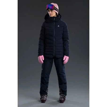 Doudoune De Ski ORAGE Riya Bleu Marine Femme 4 Doudoune De Ski ORAGE Riya Bleu Marine Femme – Image 2