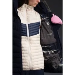 Doudoune De Ski ORAGE Riya Bleu Marine Femme 11 Doudoune De Ski ORAGE Riya Bleu Marine Femme -Burton Soldes doudoune de ski orage riya bleu marine femme 4