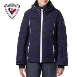Doudoune De Ski ROSSIGNOL Girl Polydown Bleu Fille
