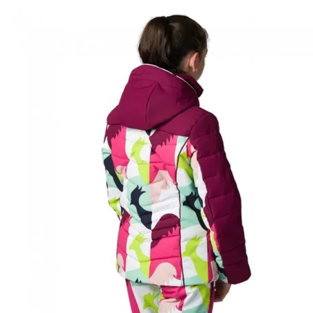 Doudoune De Ski ROSSIGNOL Girl Polydown Imprimé Fille 4 Doudoune De Ski ROSSIGNOL Girl Polydown Imprimé Fille – Image 2