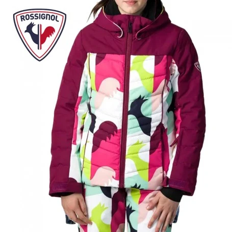Doudoune De Ski ROSSIGNOL Girl Polydown Imprimé Fille 3 Doudoune De Ski ROSSIGNOL Girl Polydown Imprimé Fille