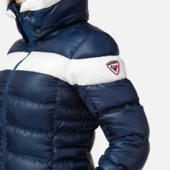 Doudoune De Ski ROSSIGNOL Hiver Down Bleu Marine Femme -Burton Soldes doudoune de ski rossignol hiver down bleu marine femme 2