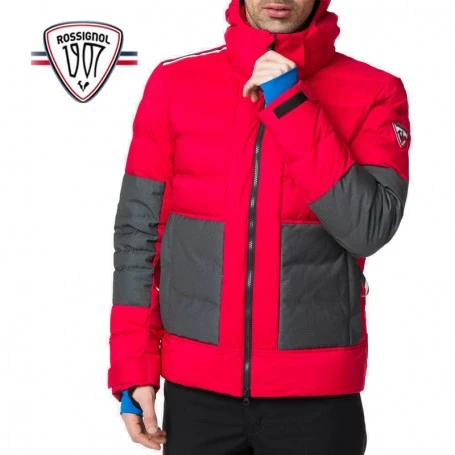 Doudoune De Ski ROSSIGNOL Hiver Down Carmin Homme 3 Doudoune De Ski ROSSIGNOL Hiver Down Carmin Homme