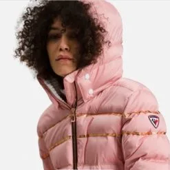 Doudoune De Ski ROSSIGNOL Hiver Satin Rose Femme -Burton Soldes doudoune de ski rossignol hiver satin rose femme 2