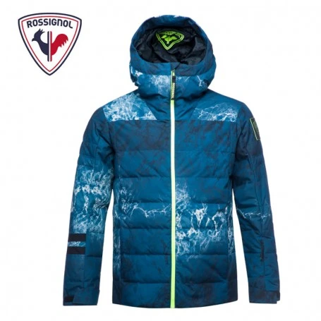 Doudoune De Ski ROSSIGNOL Rapide Bleu Marbré Homme 3 Doudoune De Ski ROSSIGNOL Rapide Bleu Marbré Homme