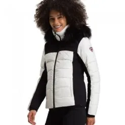 Doudoune De Ski ROSSIGNOL Surfusion Blanc / Noir Femme -Burton Soldes doudoune de ski rossignol surfusion blanc noir femme 2
