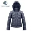 Doudoune Chaude Et Légère POIVRE BLANC Pas Cher Pour Les Filles -Burton Soldes doudoune poivre blanc w17 1201 jrgl bleu marine fille