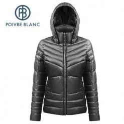 Doudoune POIVRE BLANC W17-1201 WO Noir Femme