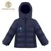Doudoune POIVRE BLANC W21-1215 BBBY Bleu Marine BB Garçon -Burton Soldes doudoune poivre blanc w21 1215 bbby bleu marine bb garcon