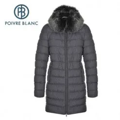 Doudoune Longue Poivre Blanc Chaud En Promotion