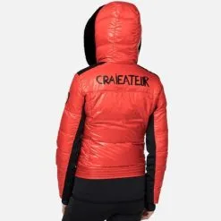 Rossignol JC De Castelbajac Bomber Tendance Et Décalé Par Le Créateur JC De CASTELBAJAC Pas Cher -Burton Soldes doudoune rossignol jcc yakima bomber bg blanc femme 7