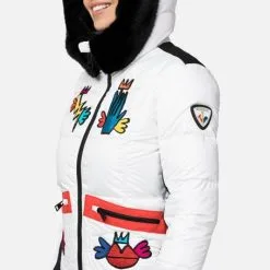 Rossignol JC De Castelbajac Blouson Décalé Et Original Pour Le Ski Pas Cher -Burton Soldes doudoune rossignol jcc yakima bomber bg white femme 6