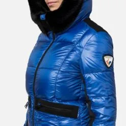 Rossignol JC De Castelbajac Bomber Revisté Par ROSSIGNOL-CASTELBAJAC à - 50 % -Burton Soldes doudoune rossignol jcc yakima bomber bleu femme 2
