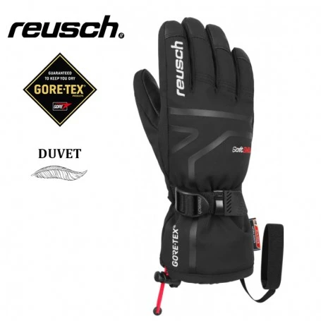 Gants De Ski REUSCH Down Spirit Gtx Noir Junior 3 Gants De Ski REUSCH Down Spirit Gtx Noir Junior