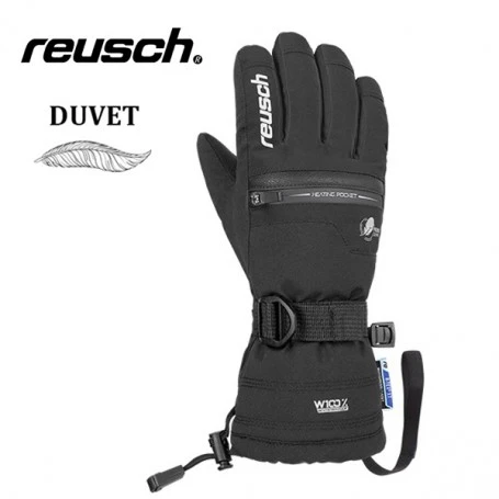 Gants De Ski REUSCH Luis R-tex Noir Junior 3 Gants De Ski REUSCH Luis R-tex Noir Junior