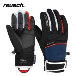 Gants De Ski REUSCH Mikaela Shiffrin R-tex Noir Junior