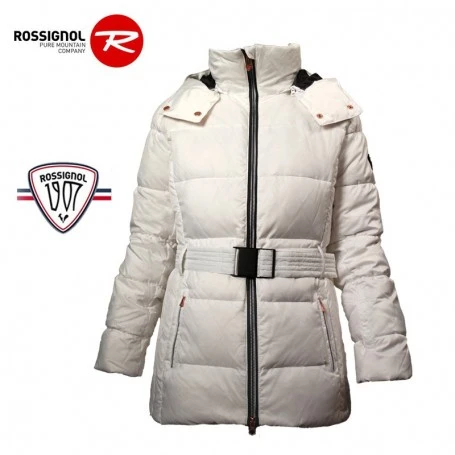 Manteau ROSSIGNOL 1907 RLDWJ12E Blanc Femme 3 Manteau ROSSIGNOL 1907 RLDWJ12E Blanc Femme