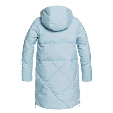 Manteau ROXY Abbie Bleu Ciel Femme 4 Manteau ROXY Abbie Bleu Ciel Femme – Image 2