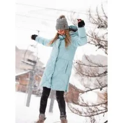 Manteau ROXY Abbie Bleu Ciel Femme 10 Manteau ROXY Abbie Bleu Ciel Femme -Burton Soldes manteau roxy abbie bleu ciel femme 3