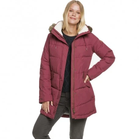 Manteau ROXY Ellie Bordeaux Clair Femme 4 Manteau ROXY Ellie Bordeaux Clair Femme – Image 2