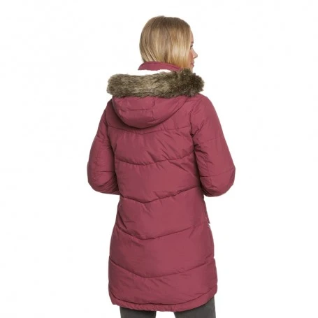 Manteau ROXY Ellie Bordeaux Clair Femme 5 Manteau ROXY Ellie Bordeaux Clair Femme – Image 3