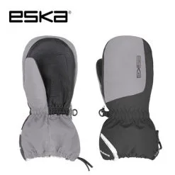 Moufles De Ski ESKA Bubble Noir / Gris Junior