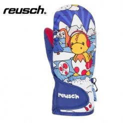 Moufles De Ski REUSCH Snowy Bleu BB Garçon