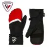 Moufles Junior Pour Le Ski De La Marque ROSSIGNOL Pas Cher -Burton Soldes moufles de ski rossignol tech noirrouge junior