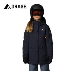 Parka De Ski ORAGE Sequel Bleu Marine Fille