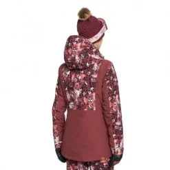 Parka De Ski ROXY Andie Lie De Vin / Imprimé Femme 9 Parka De Ski ROXY Andie Lie De Vin / Imprimé Femme -Burton Soldes parka de ski roxy andie lie de vin imprime femme 2