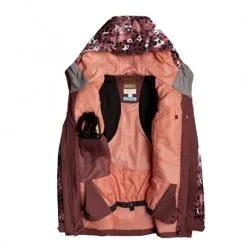 Parka De Ski ROXY Andie Lie De Vin / Imprimé Femme 10 Parka De Ski ROXY Andie Lie De Vin / Imprimé Femme -Burton Soldes parka de ski roxy andie lie de vin imprime femme 3