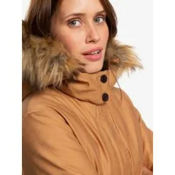 Parka ROXY Travelling West Camel Femme 8 Parka ROXY Travelling West Camel Femme -Burton Soldes parka roxy travelling west camel femme 2