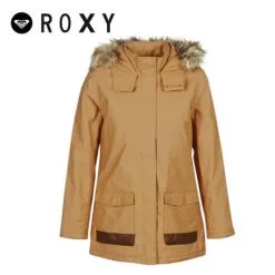Parka ROXY Travelling West Camel Femme