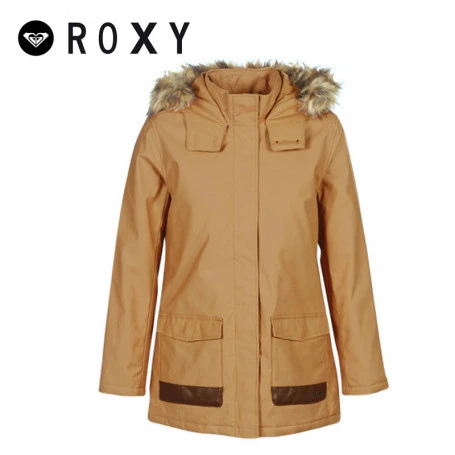 Parka ROXY Travelling West Camel Femme 3 Parka ROXY Travelling West Camel Femme