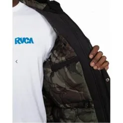Parka RVCA Patrol 2 Noir Homme -Burton Soldes parka rvca patrol 2 noir femme 4