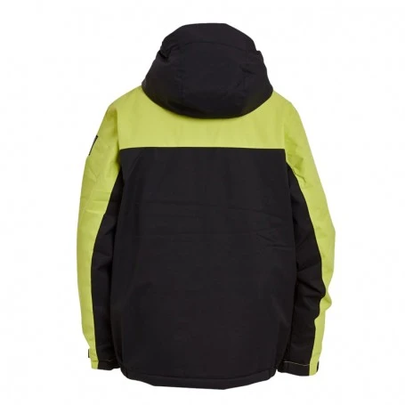 Veste De Ski BILLABONG All Day Noir / Jaune Garçon 4 Veste De Ski BILLABONG All Day Noir / Jaune Garçon – Image 2