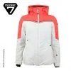 Veste De Ski DEGRE 7 Sassiere Corail / Orange Femme 2 Veste De Ski DEGRE 7 Sassiere Corail / Orange Femme -Burton Soldes veste de ski degre 7 sassiere corail orange femme