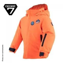 Veste De Ski DEGRE 7 Sledge Orange BB Garcon