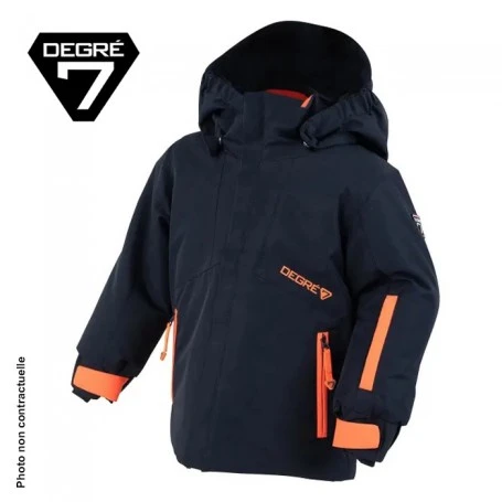 Veste De Ski DEGRE 7 Slide Bleu Marine BB Garcon 3 Veste De Ski DEGRE 7 Slide Bleu Marine BB Garcon