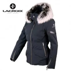 Veste De Ski LACROIX Glory Noir Femme