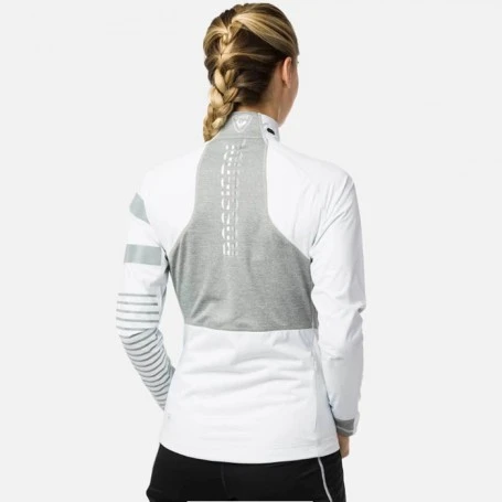 Veste De Ski Nordique ROSSIGNOL Poursuite Blanc Femme 4 Veste De Ski Nordique ROSSIGNOL Poursuite Blanc Femme – Image 2