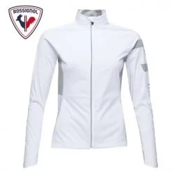Veste De Ski Nordique ROSSIGNOL Poursuite Blanc Femme